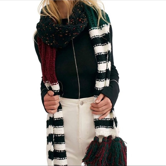 Free People Nova striped tassel scarf🌠 - Picture 4 of 10
